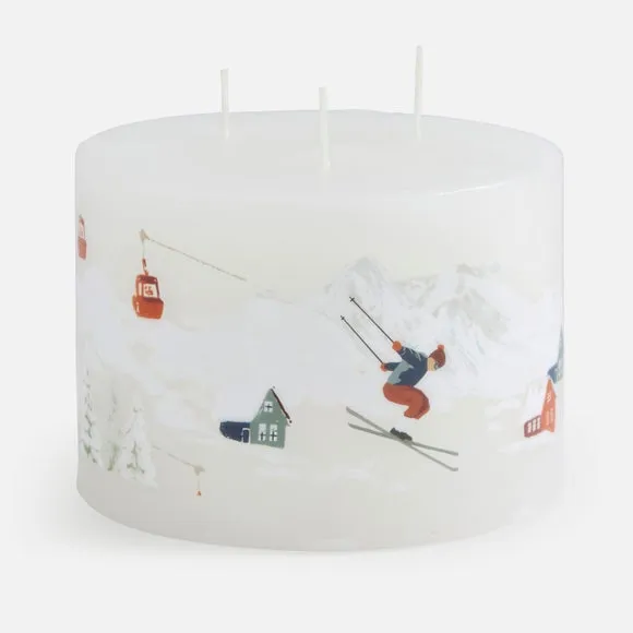 Unscented Alpine Scene Multi Wick Candle 3