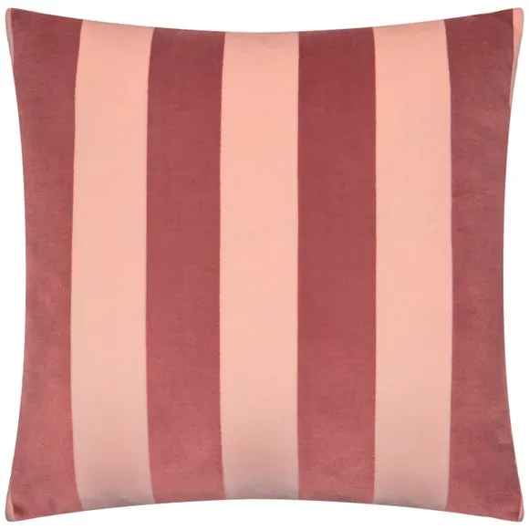 Furn The Ultimate Stripe Jacquard Cushion Raspberry Smoothie 45 X 45Cm, Pink 2