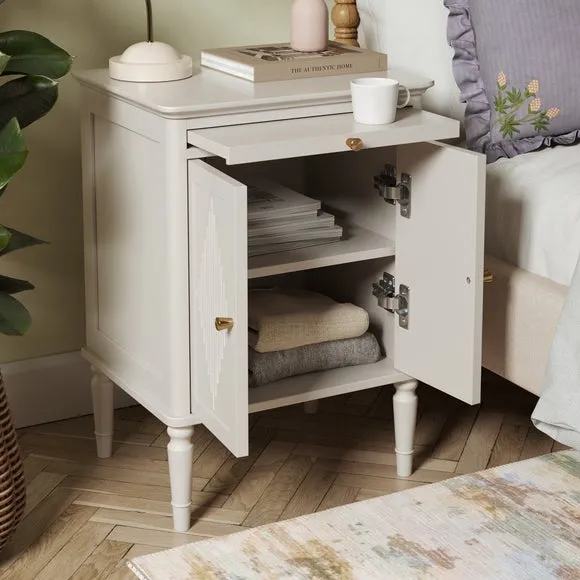 Ottilie 2 Door Bedside Table 2