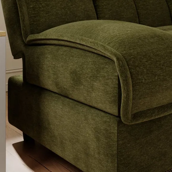 Emery Squish Soft Chenille Clic Clac Storage Sofa Bed 4