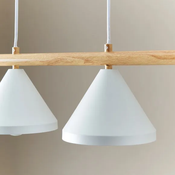 Gino Scandi 4 Light Adjustable Diner Ceiling Light 3