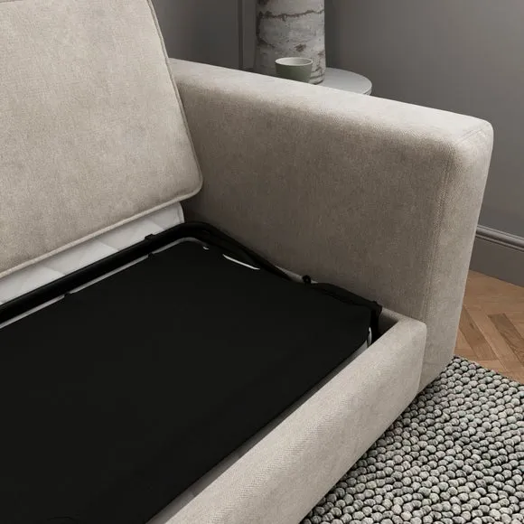 Claude Soft Tonal Chenille 3 Seater Sofa Bed 3