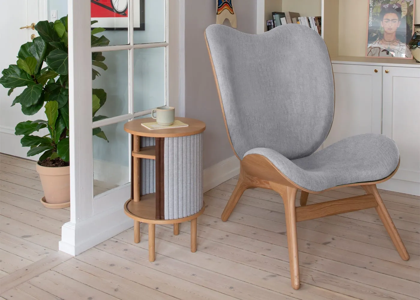 Umage Audacious Side Table in Dark Oak & Shadow 3