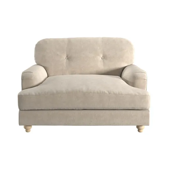 Martha Vintage Velvet Snuggle Chair 2
