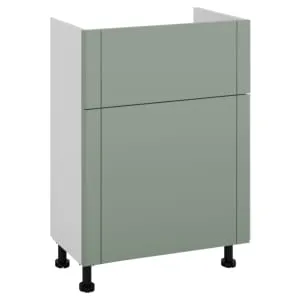 Wickes Winsford Reed Green Slimline Depth Toilet Unit - 500mm