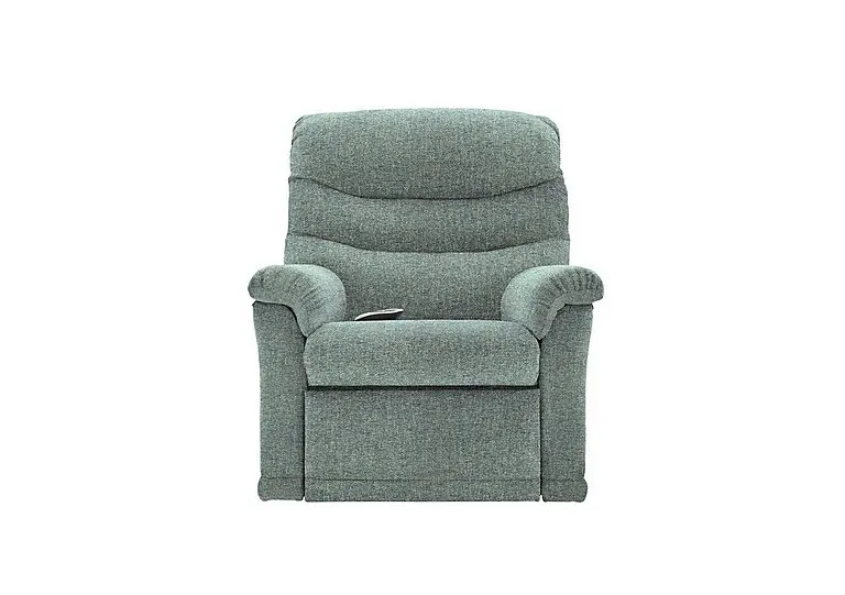 Malvern Fabric Small Rise and Recline Armchair - Dapple Kingfisher