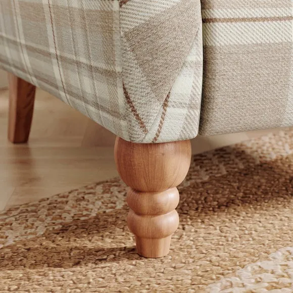 Charnwood Checked Pushback Armchair 5