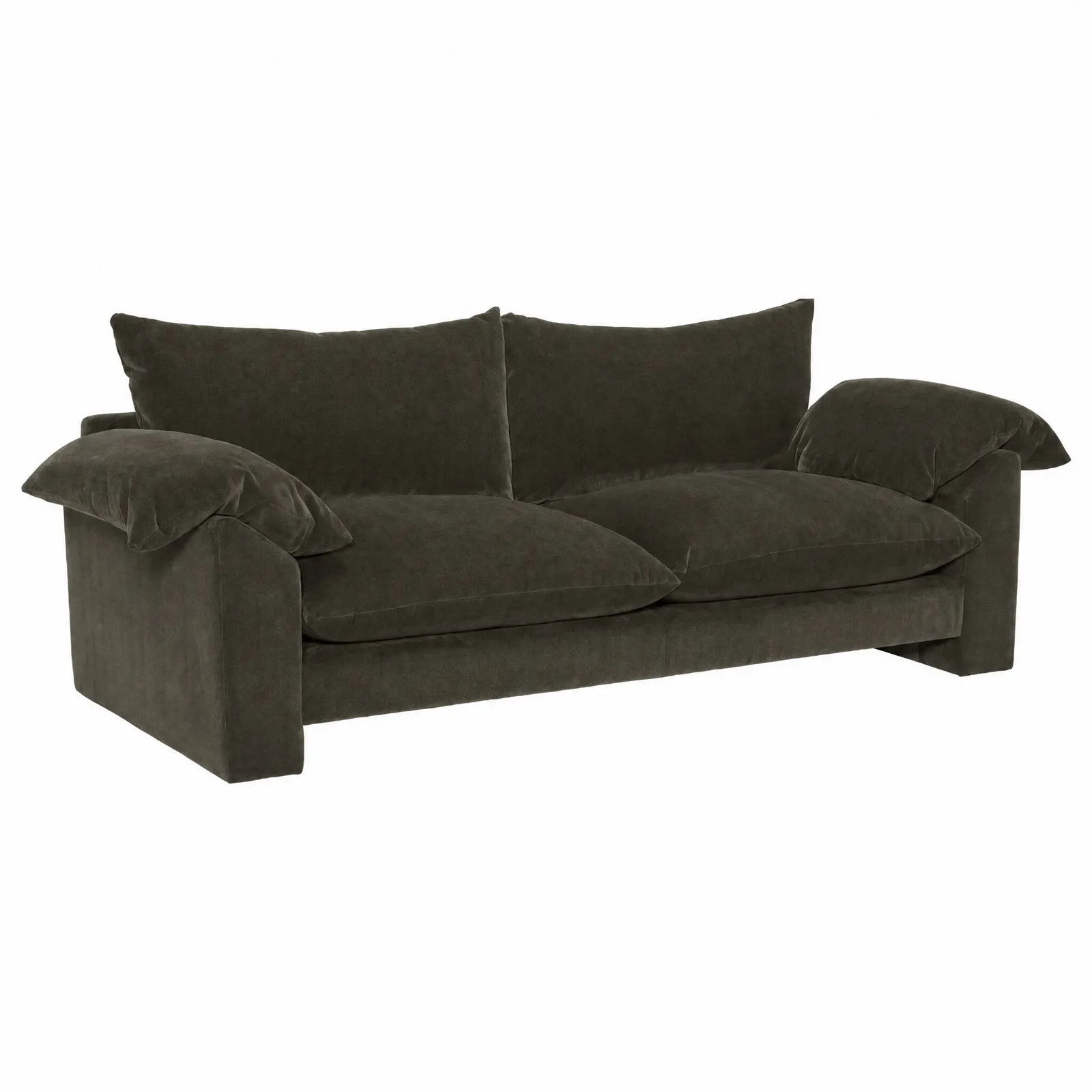 Hoxton Large Sofa, Green Fabric | Barker & Stonehouse 3