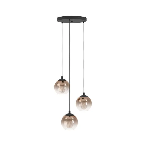 EGLO Ariscani 1 Ombre 3 Light Cluster Ceiling Light 3