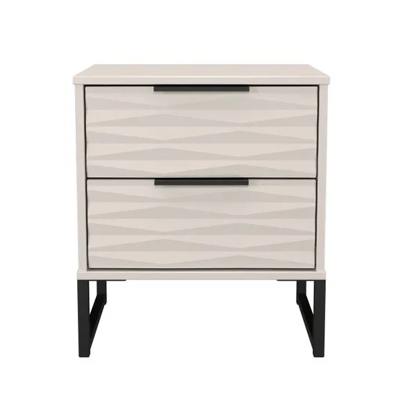 Tuxford 2 Drawer Bedside Table 2
