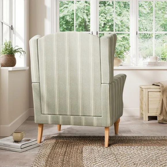 Charnwood Folkstone Stripe Grande Armchair 2