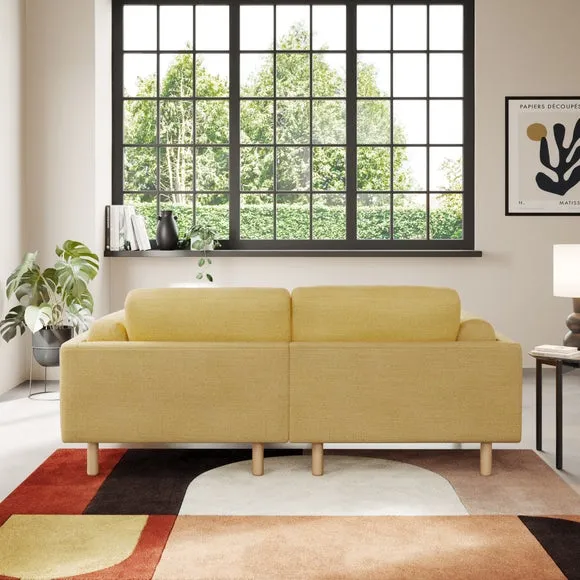 Newton Chunky Tonal Weave Corner Chaise 3