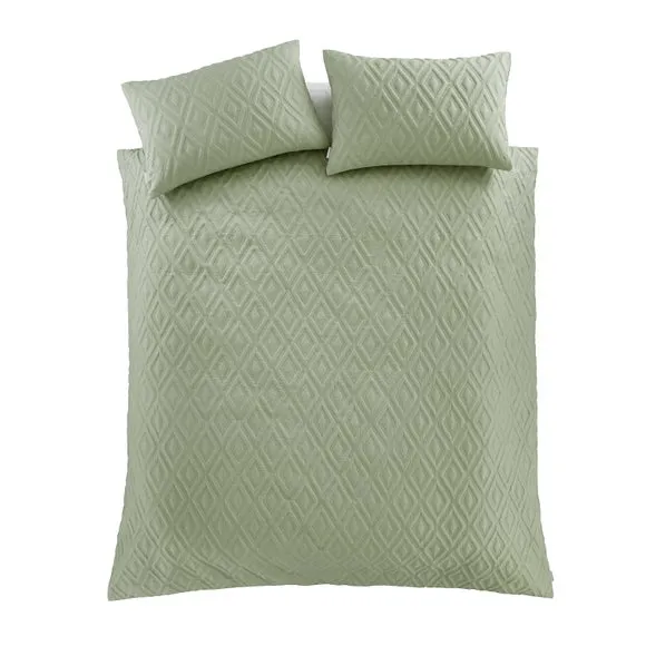 Catherine Lansfield Jacob Geo Duvet Cover and Pillowcase Set 5