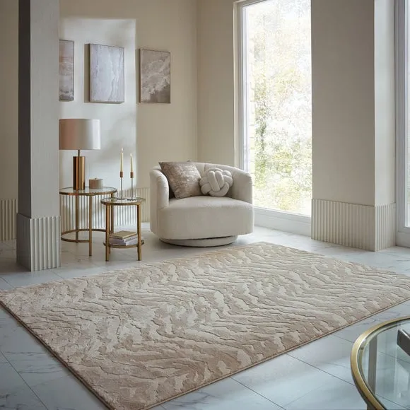 Zyra Zebra Washable Rug 1
