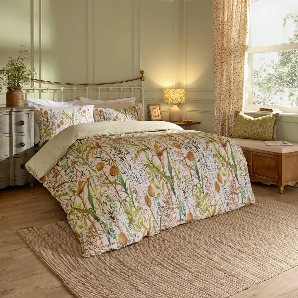 Voyage Maison Lydiard 100% Cotton Reversible Duvet Cover Set 5