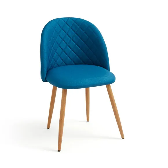 Astrid Dining Chair, Flatweave Fabric 6