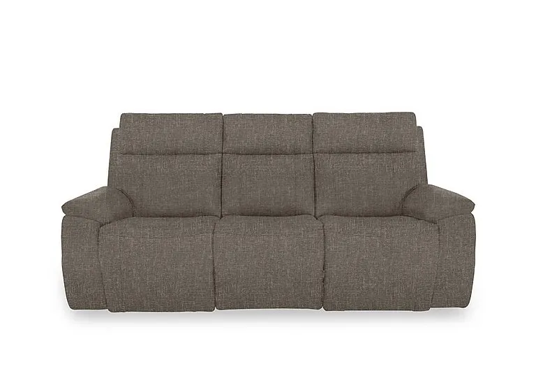 Aero Fabric 3 Seater Sofa - Anivia Brown