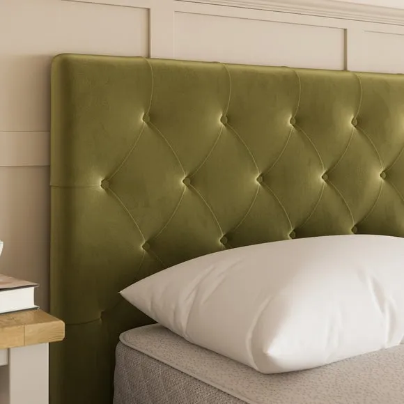 Emberly Velvet Ottoman Bed Frame 5