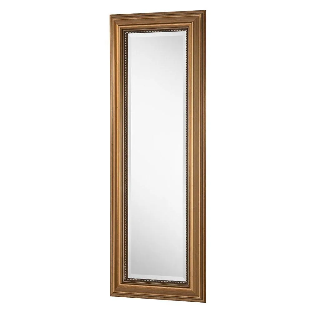 Yearn Mirrors Classic Gold Beaded Mirror 131x47cm 3