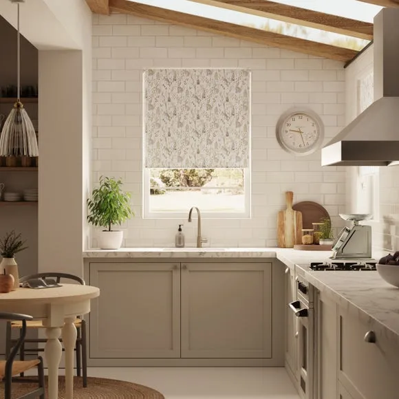 Hares Natural Blackout Roller Blind 5