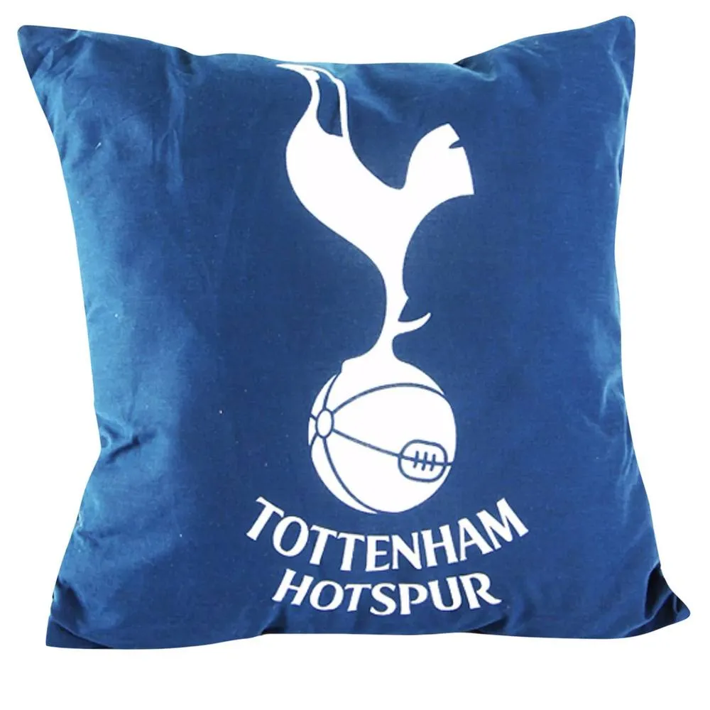 Tottenham Hotspur FC Official Crest Design Cushion in Navy