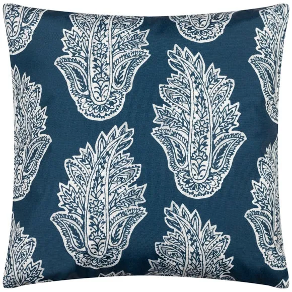 Paoletti Kalindi Paisley Outdoor Cushion 2