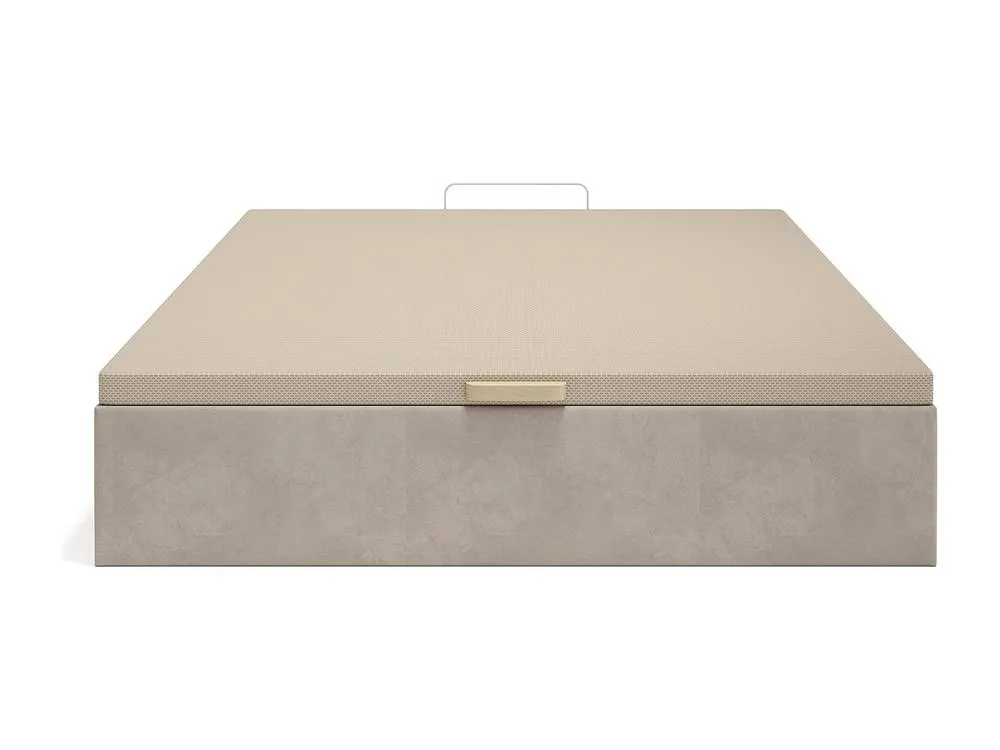 Vente-unique Ottoman Bed Base 160 X 200 Cm - Beige Fabric - CENOVAS By YSMÉE 6