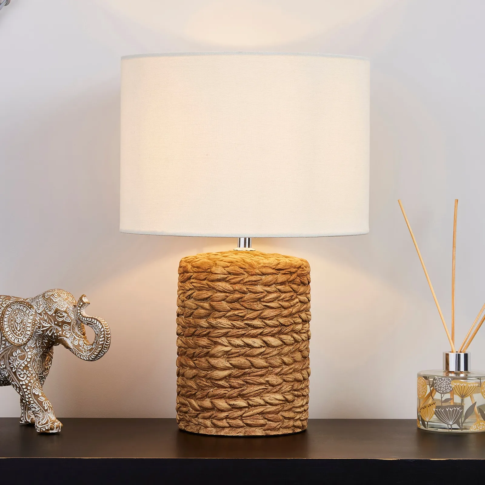 Yasmin Table Lamp Brown