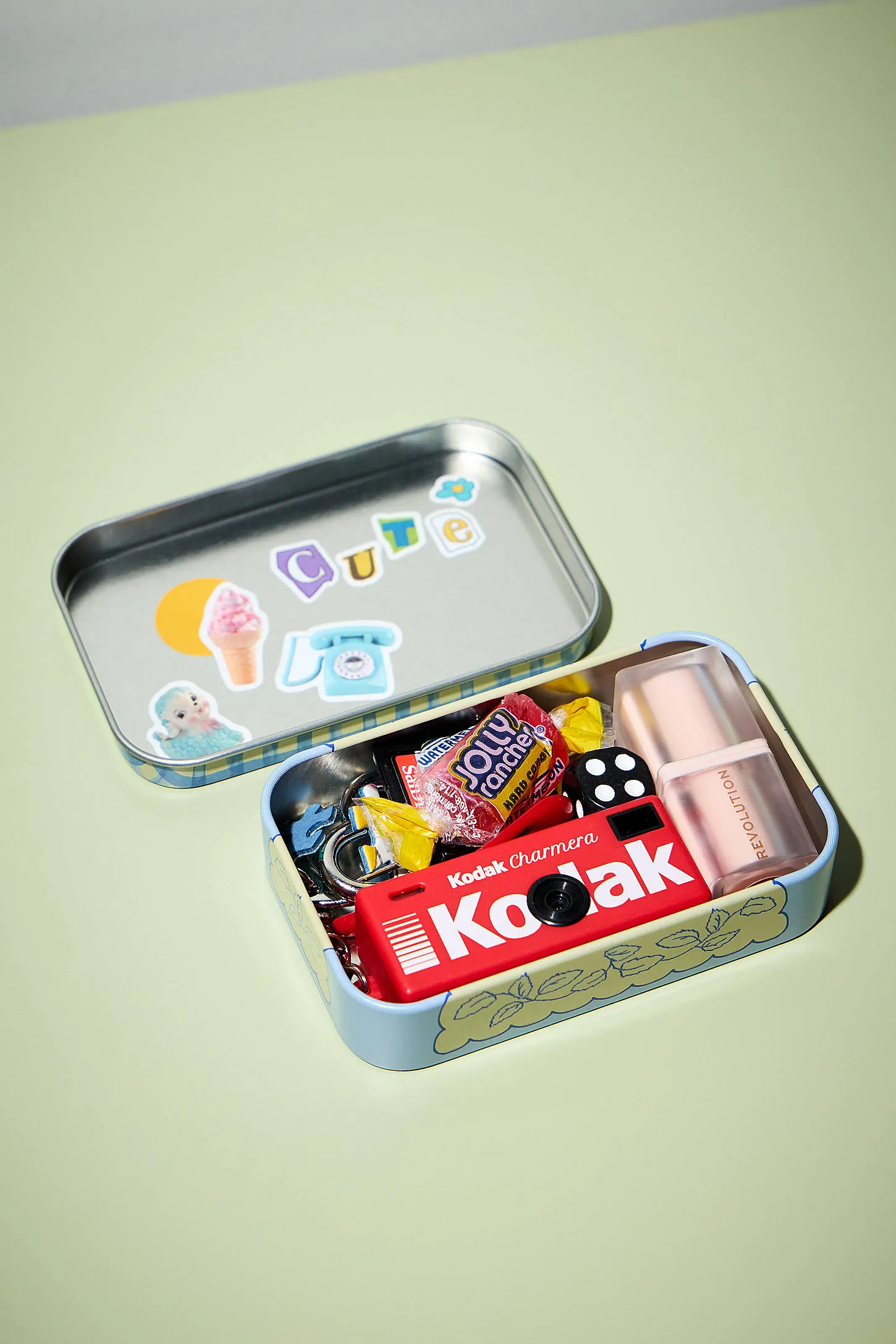 Scentiments Booked & Busy Tin Candle - Blue 2