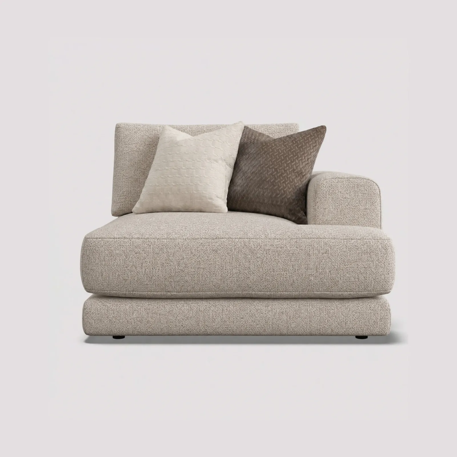 Lomax 1 Arm 1 Seater Sofa Rhf, Grey | Barker & Stonehouse 1