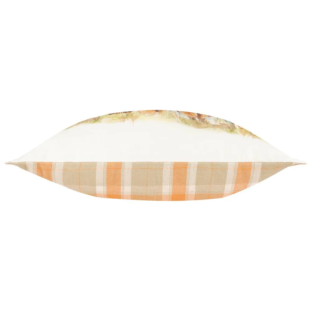 Voyage Maison Highland Cattle Reversible Outdoor Cushion 4