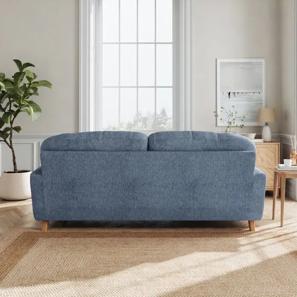 Martha Faux Linen 3 Seater Sofa 3