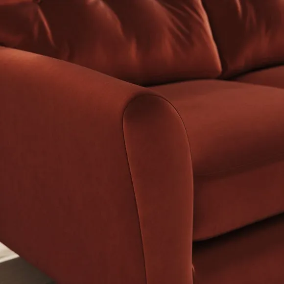Sven Opulent Velvet Large Corner Chaise Sofa 5