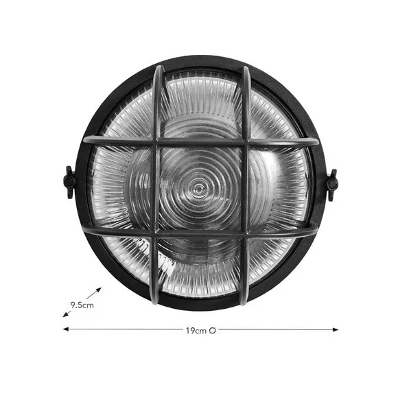 Indoor Outdoor Bulkhead Industrial Wall Light 6