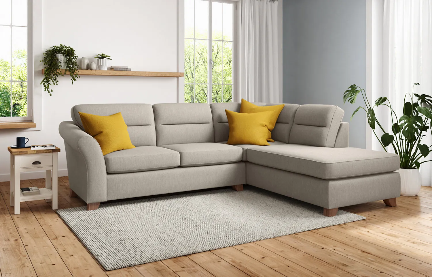 M&S Abbey Highback Corner Chaise (Right-Hand)