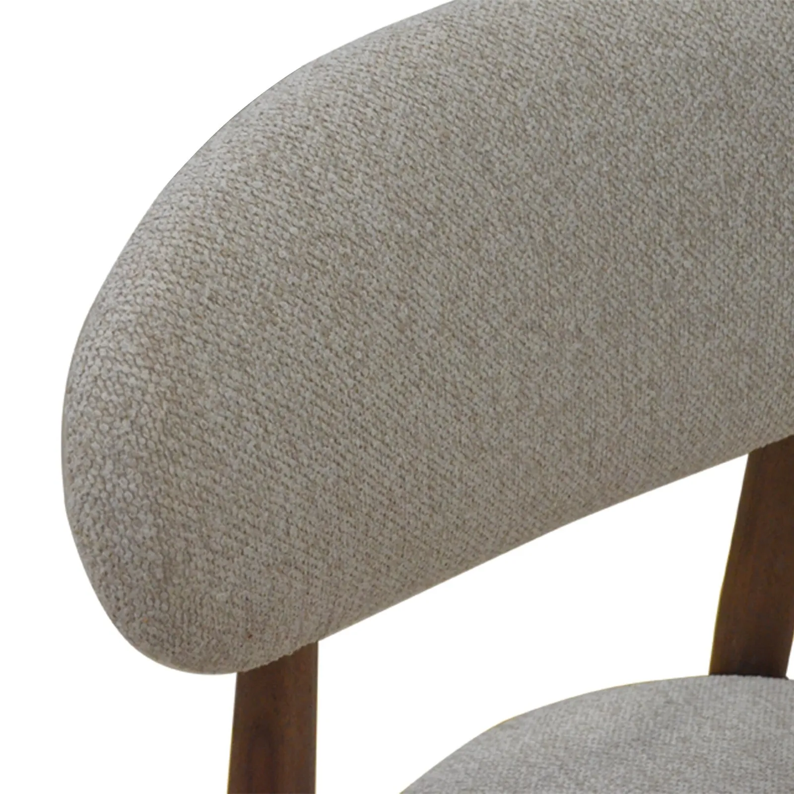 Laroque Dining Chair, Grey Fabric | Barker & Stonehouse 4