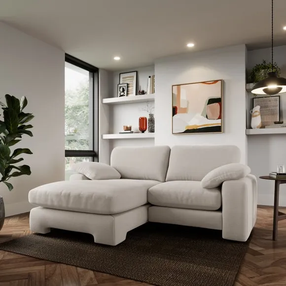 Magnus Cosy Weave Corner Chaise Sofa 1