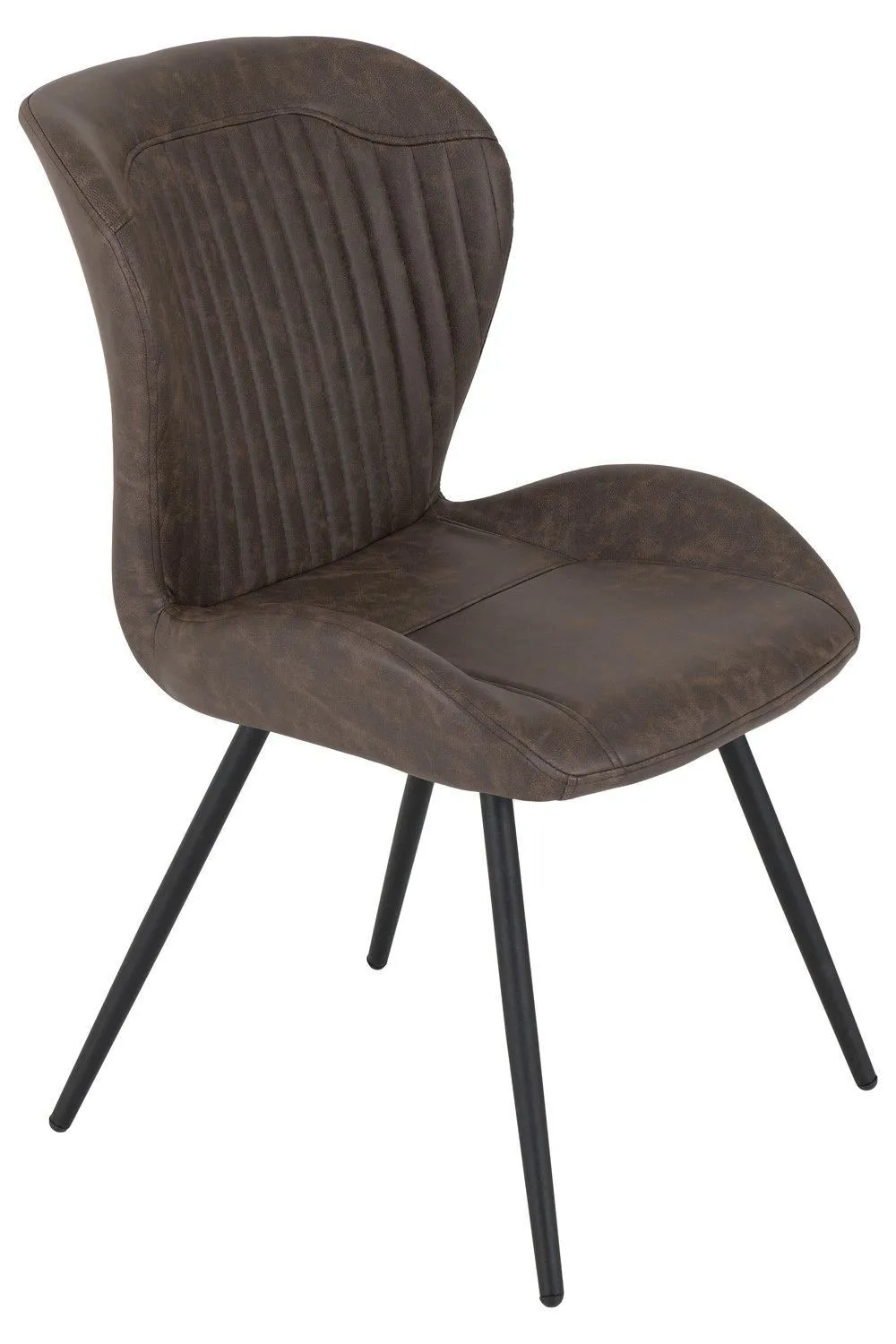 Seconique Quebec Chair( Set Of 4 ) in Brown 3