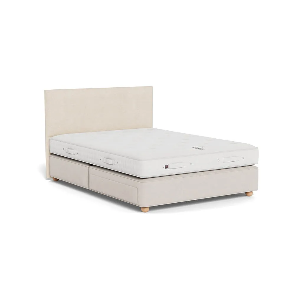 Vispring Muses Headboard King Chain Weave Fawn 750