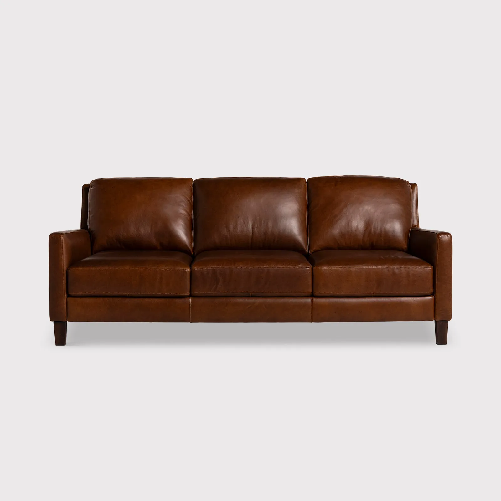Barclay Sofa, Brown Leather | Barker & Stonehouse
