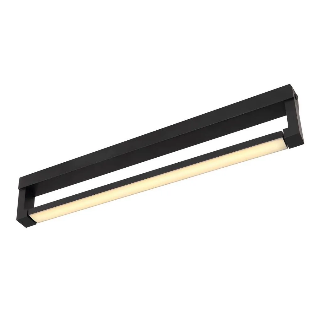 Netlighting Susi Integrated LED Wall Lamp Matt Black IP44 LED 3000K
