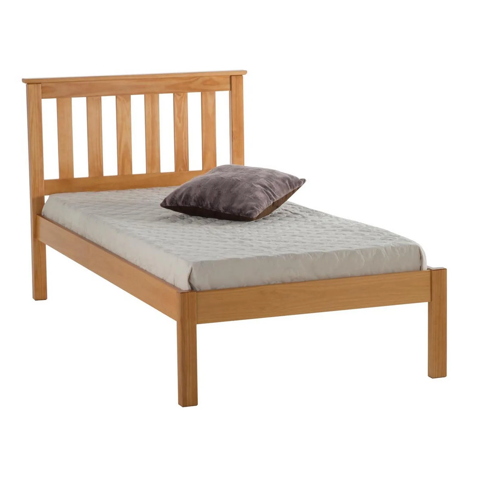 Denver Low End Bed Frame Brown