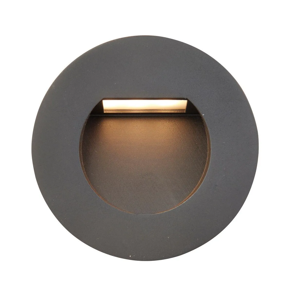 Netlighting Albus CCT Outdoor Recessed Wall Lamp Black IP65
