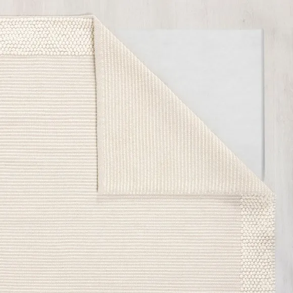 Pebble Wool Border Rug 5