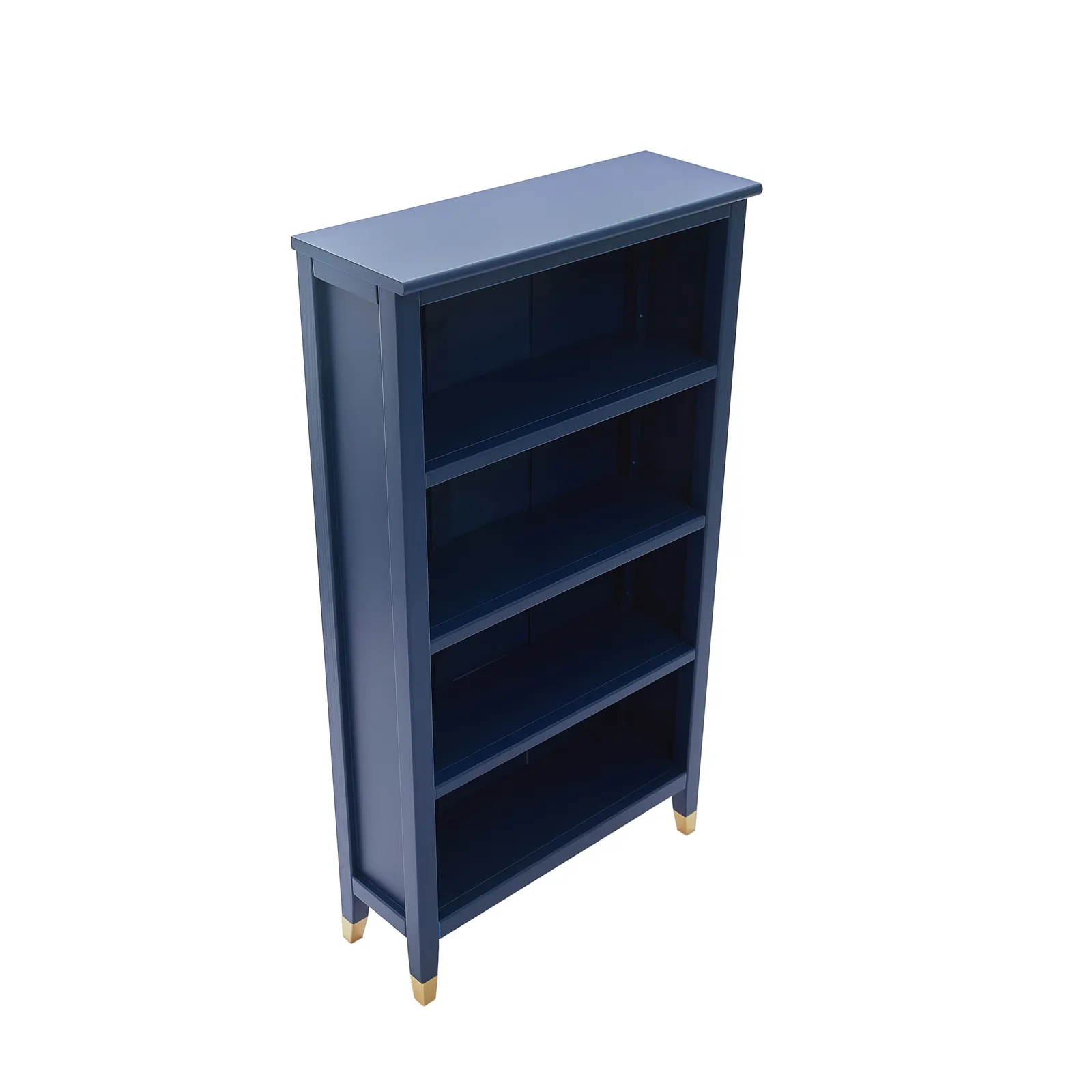 Cabinet Bits Palazzi 4 Tier Bookcase H127 W69 D25cm in Navy 2