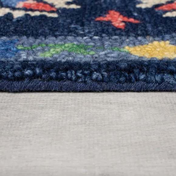 Hani Floral Wool Rug 4