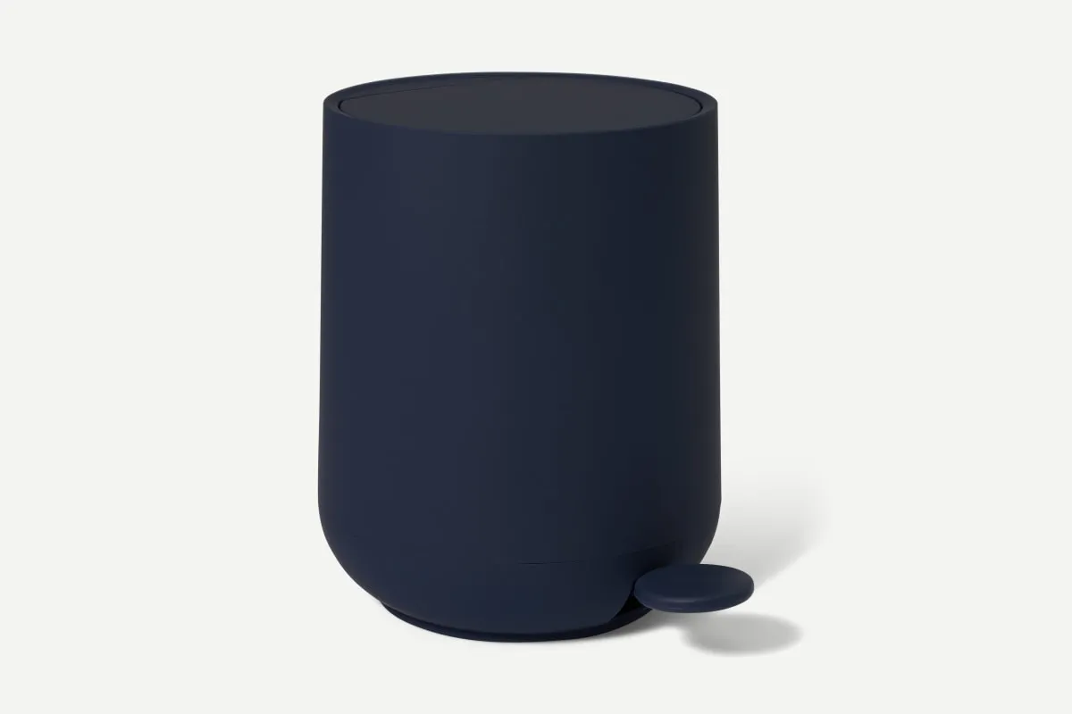 Zone Denmark Nova Pedal Bin, 3L, Matte Midnight Blue Steel