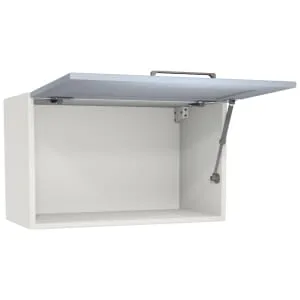 Wickes Ohio Hazy Blue Shaker Narrow Wall Unit - 600mm 2