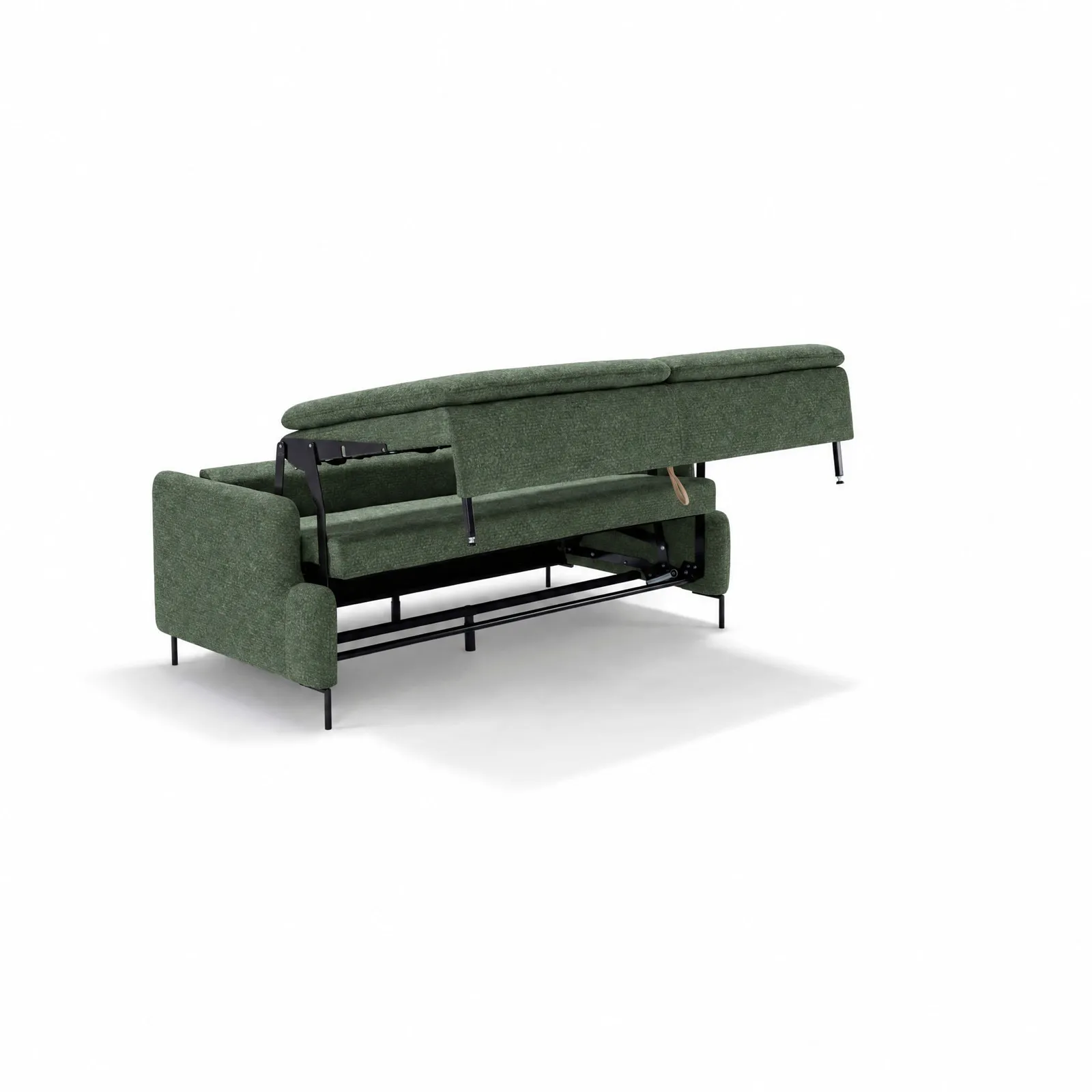 Penfold Sofa Bed 165X100X93Cm, Green Fabric | Barker & Stonehouse 4