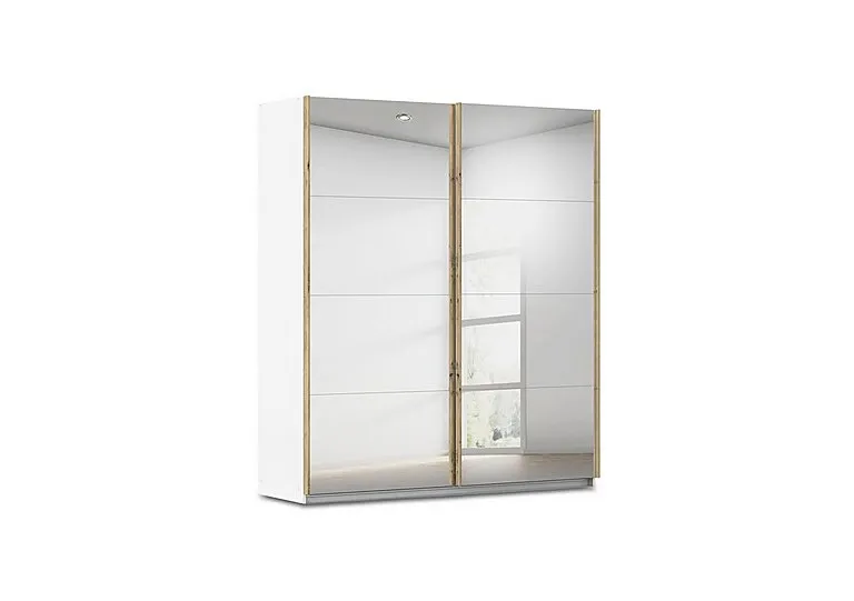 Flavia 181cm 2 Door Decor Mirror Sliding Wardrobe